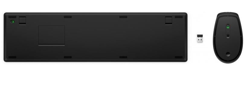 Teclado + Mouse WIFI 650 Preto