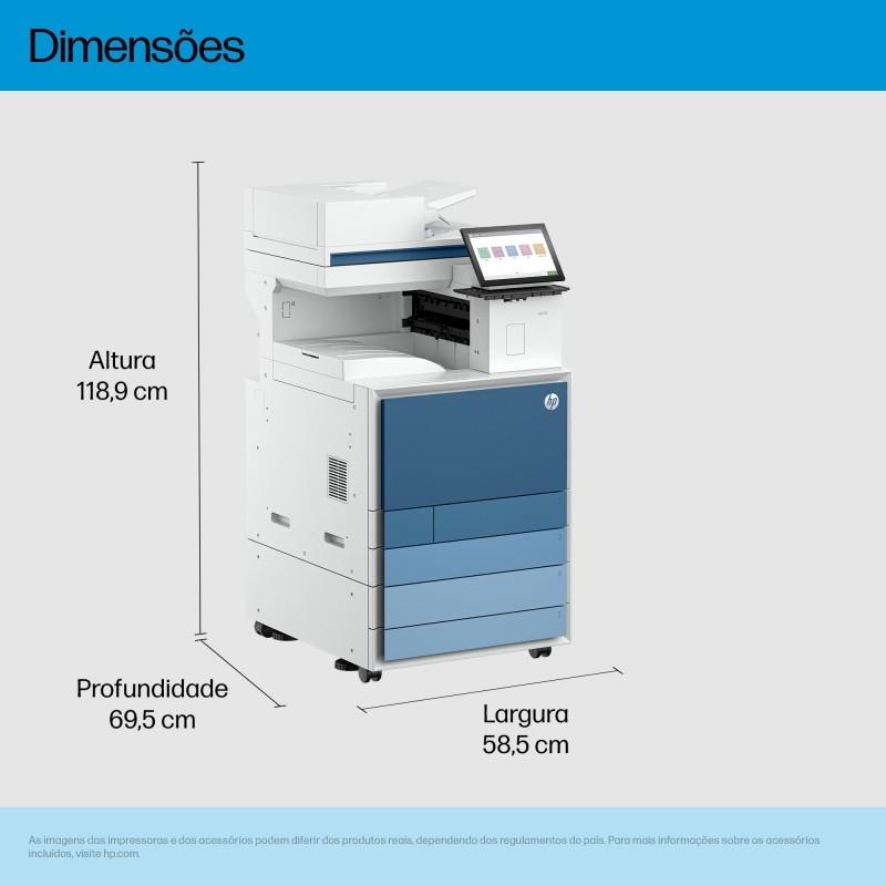 Impressora LaserJet MFP Color A3 M8801Z (60PPM)