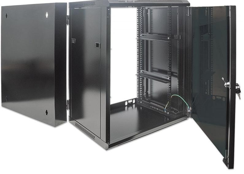 Armario 15u 770x600x550 int 19 preto