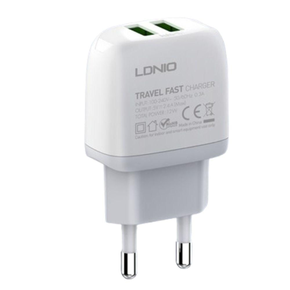 Carregador Completo QC3.0 2P Usb-A Para Usb-C