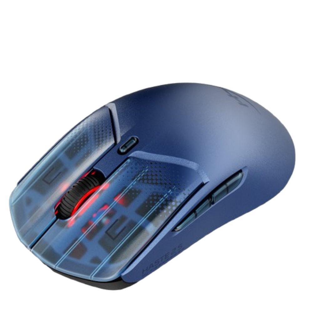 Rato Sem Fio Pulsefire Haste 2 S Gaming Azul Naval