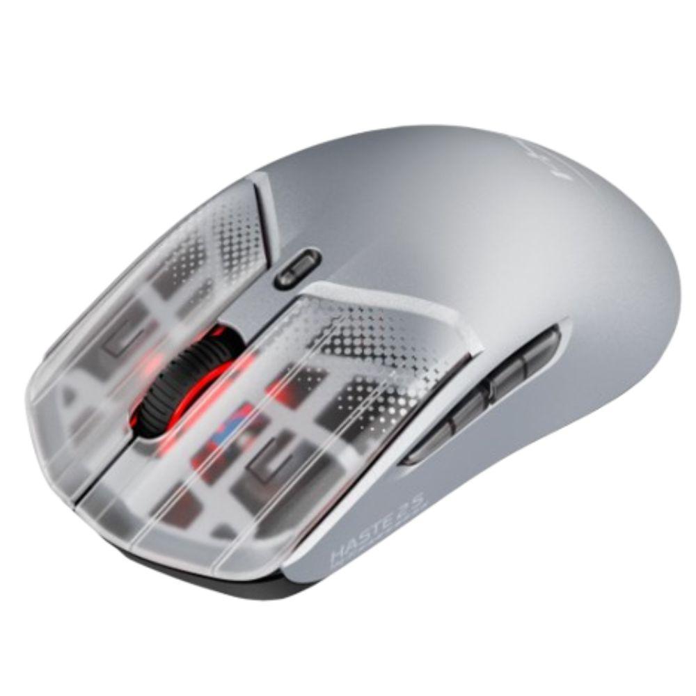 Rato Sem Fio Pulsefire Haste 2 S Gaming Cinza