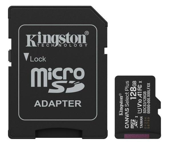 Cartão de Memória Micro SD 128GB GEN3 Com Adaptador