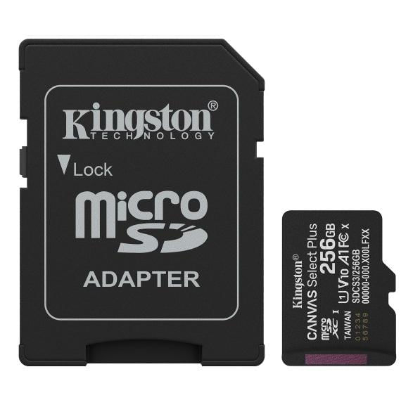 Cartão de Memória Micro SD 256GB GEN3 Com Adaptador