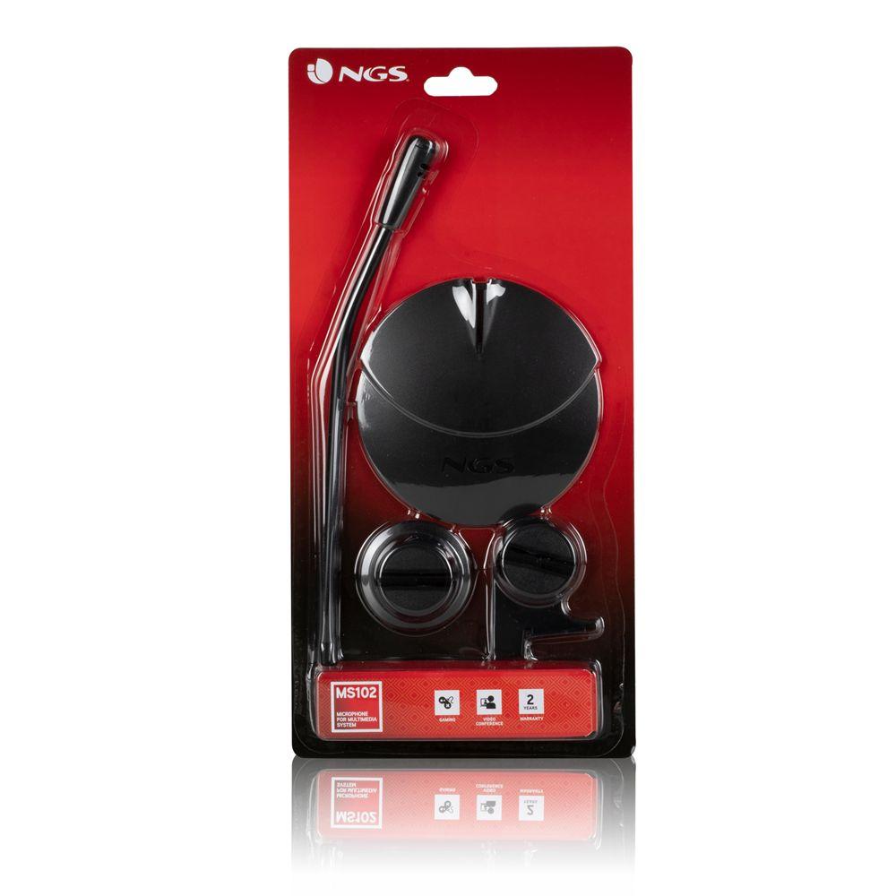Microfone Ms102usb com Tripé Áudio Jack 3.5MM Preto