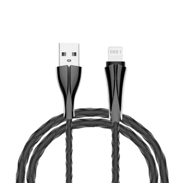 Cabo USB-A para Lightning Super Rápido Cinza