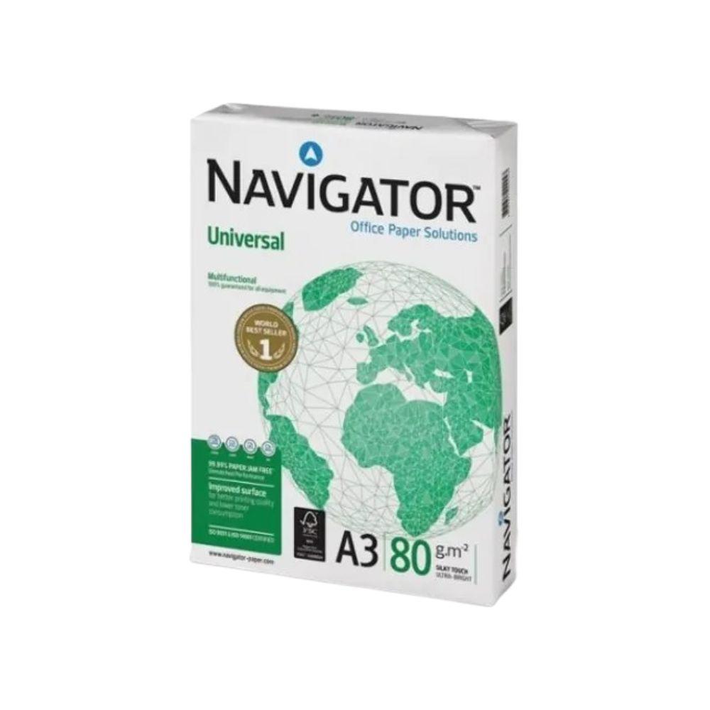 Impressora Officejet Pro 9730 A3 Adf (A4 scan) + Resma de Papel A4 75GR Office + Resma de Papel A3 80GR Navigator