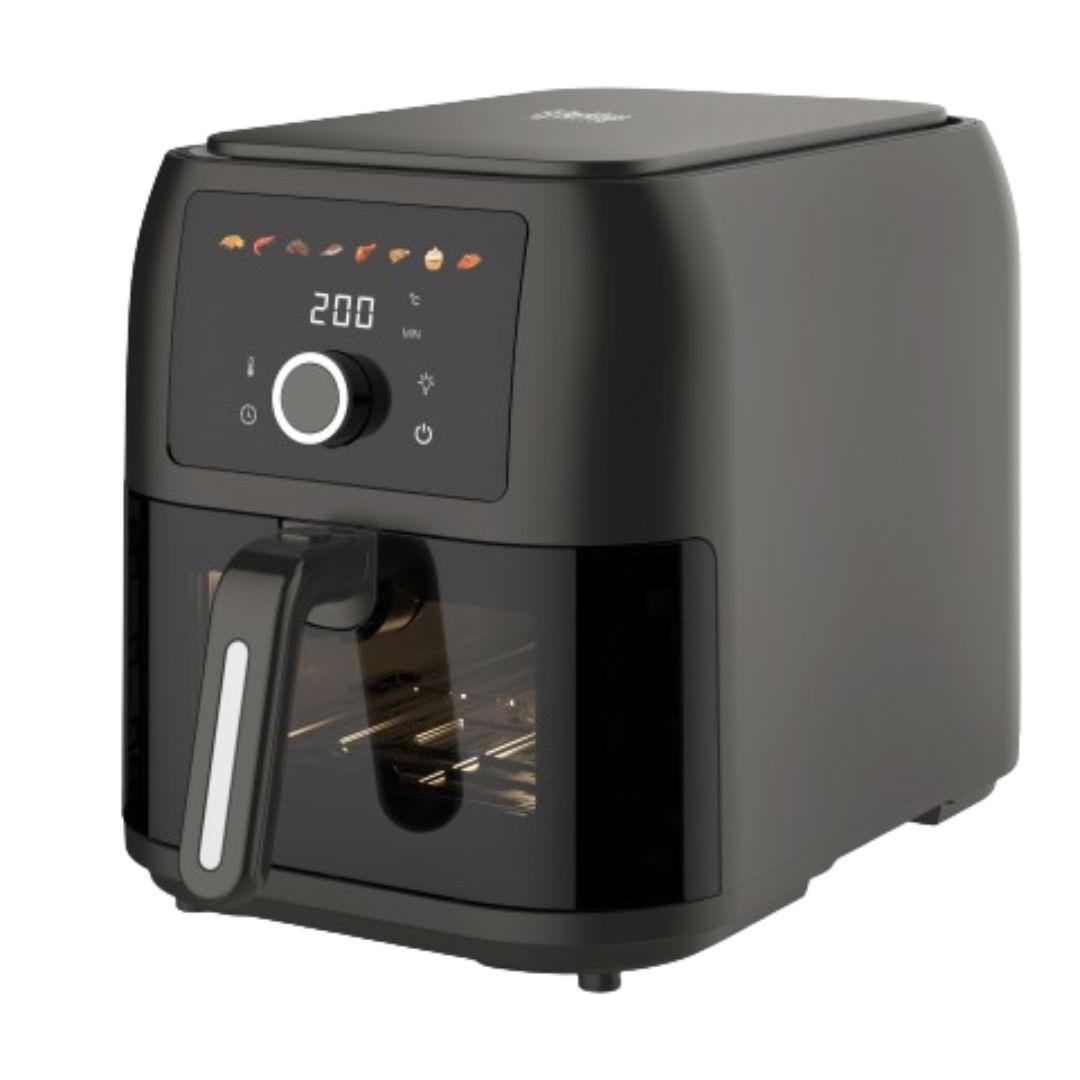 Fritadeira Sem Óleo Air Fryer 8L Preto