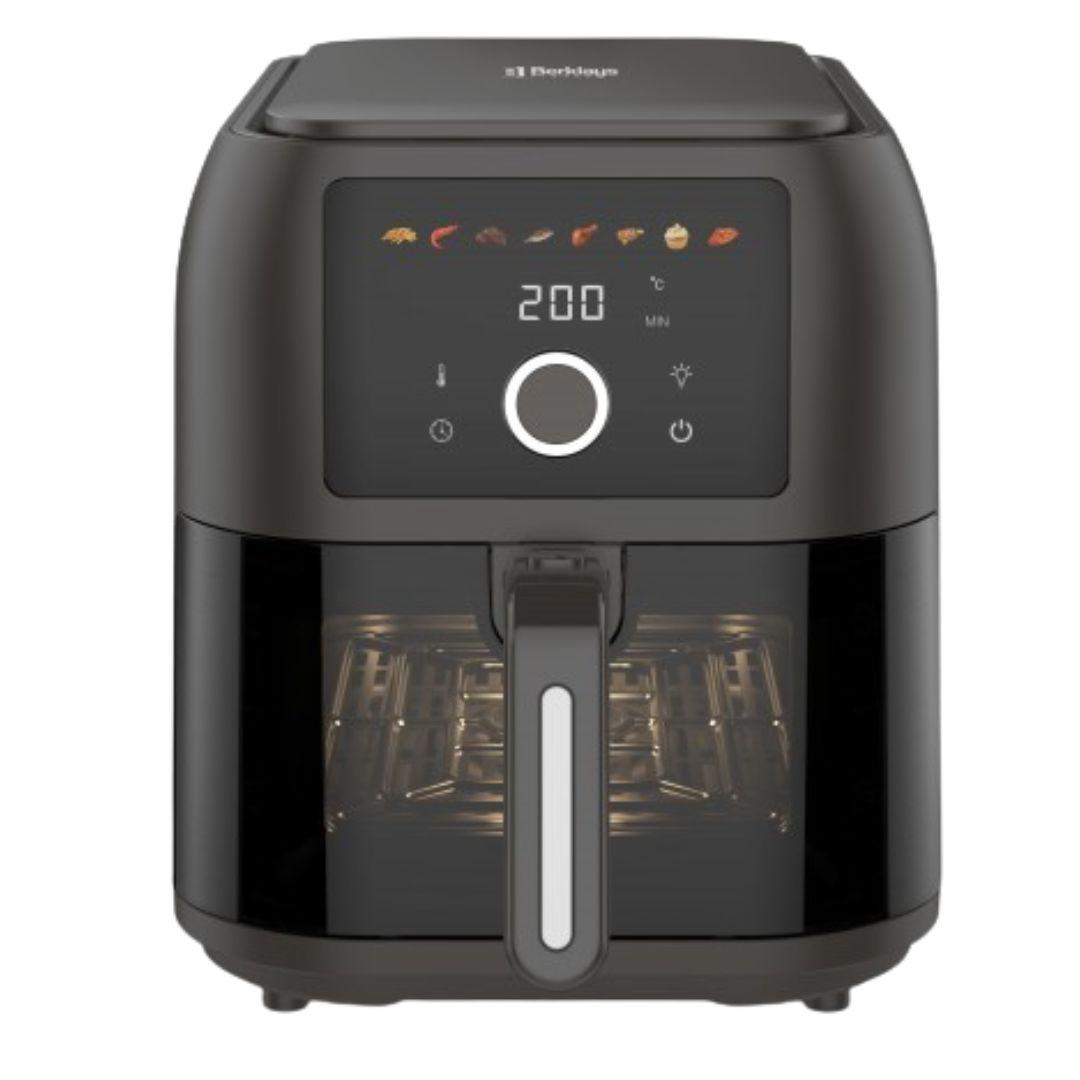 Fritadeira Sem Óleo Air Fryer 8L Preto