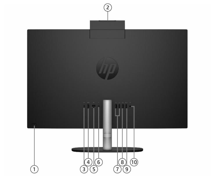 Computador Desktop All-In-One 23.8" FHD U5-125U 8GB/512GB SSD FreeDOS