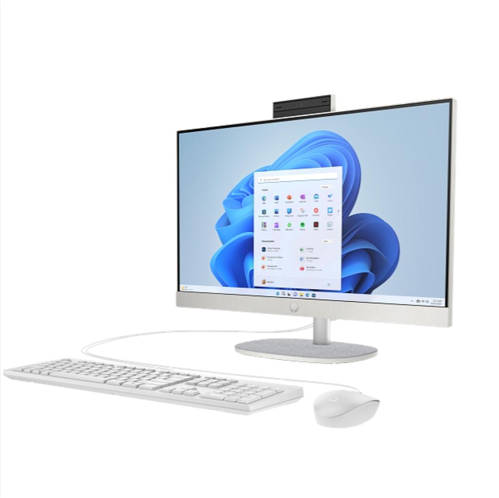 Computador Desktop All-In-One 24" FHD AMD 7120U 8GB/256GB SSD W11H