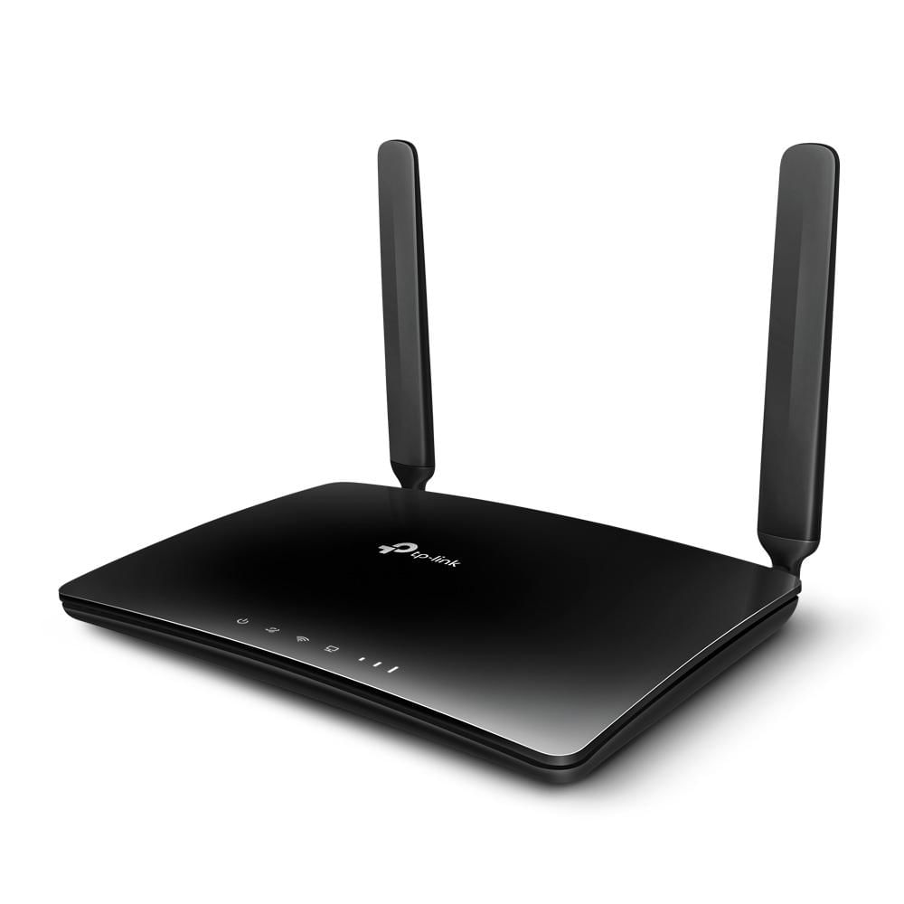 Router Wifi 4G LTE 300Mbps N 3 Portas Lan x 10/100Mbps / 1 Porta Lan/Wan x 10/100mbps, 1 Micro Sim Card Slot