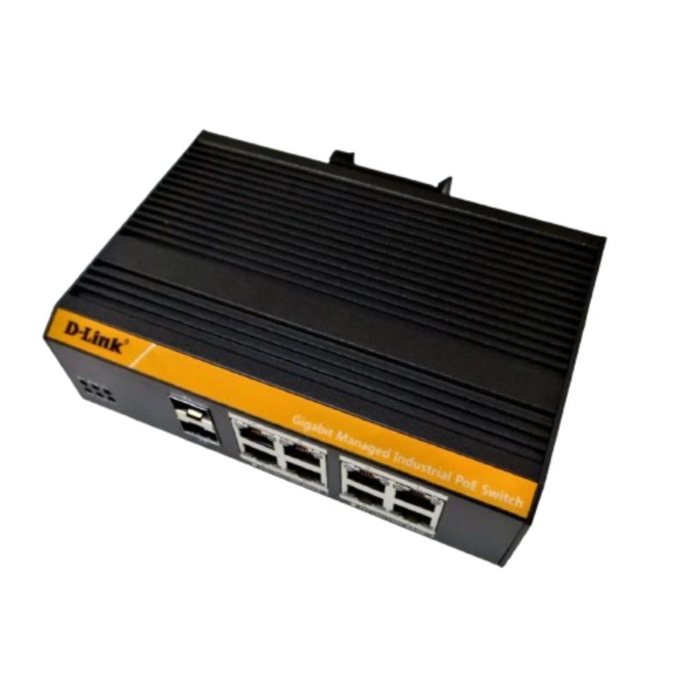 Switch Industrial Outdoor Gerenciável Camada 2 GEx2/ LAN POEx8/ SFP x2
