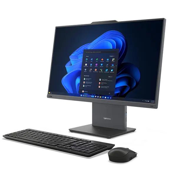 Computador Desktop All-in-one 23.8" ThinkCentre  NEO 50A I5-13420H UHD Graphic 16GB/512GB SSD FHD W11P CINZA