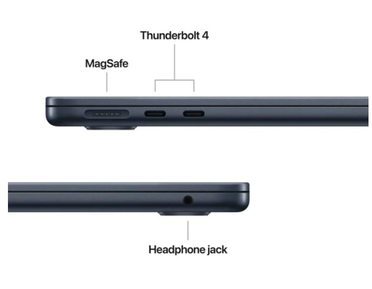 Computador Portátil 13" Macbook Air M4 16GB 256SSD Macos Azul Escuro