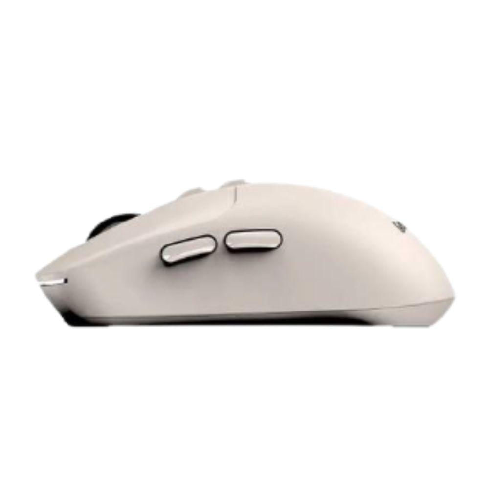 Rato sem Fio 2.4 Ghz/Bluetooth NX-8080s Ergo Silent Ai Copilot 1600DPI Bege