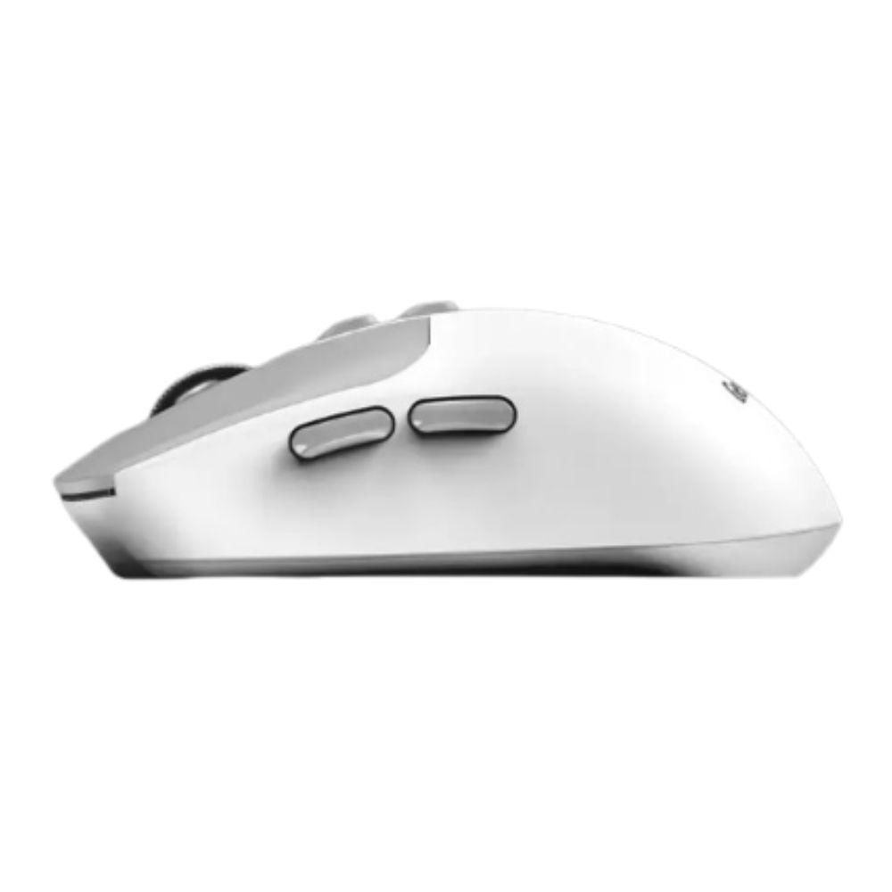 Rato sem Fio/Bluetooth NX-8080s Ergo Silent Ai Copilot 1600DPI Branco/Cinza