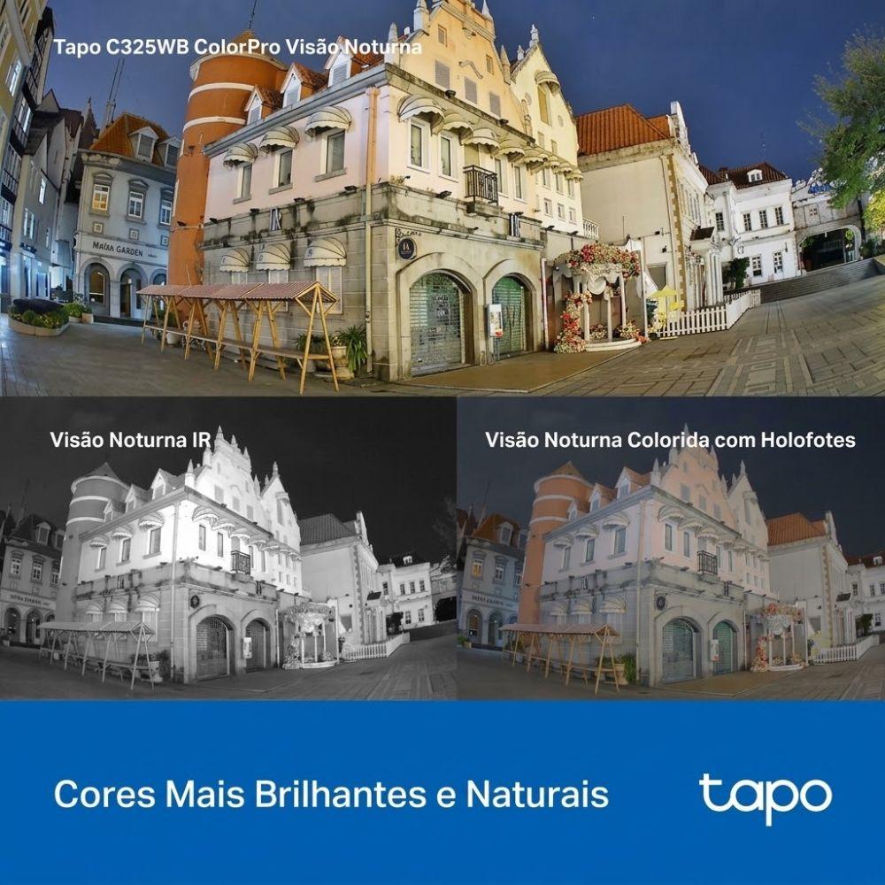Câmera Sem Fio Colorpro Outdoor 2MP FHD Detecçao Inteligente