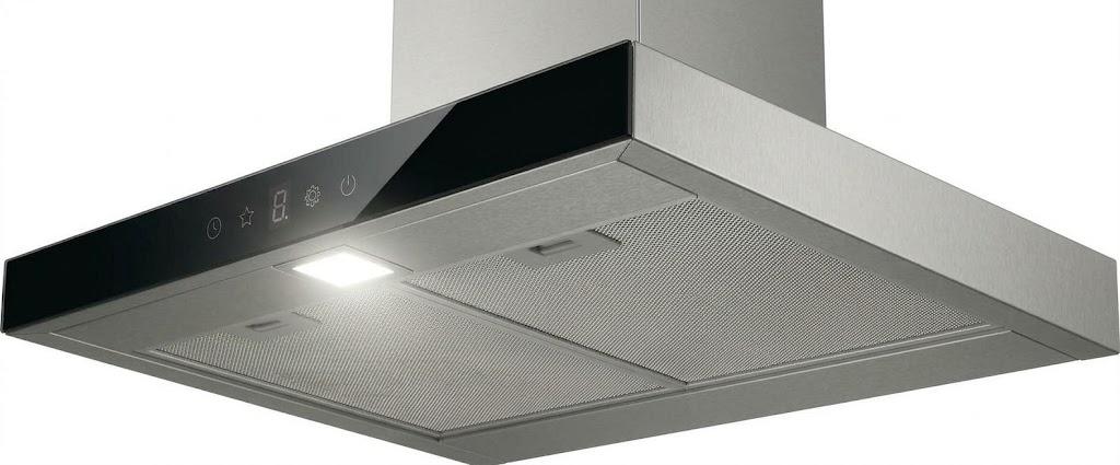 Exaustor 60 CM Hood T Cinza+Vidro Touch Preto